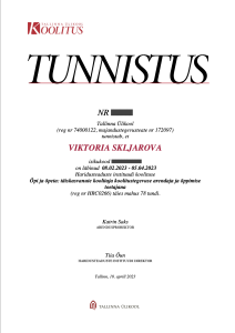 TÜ Certificate